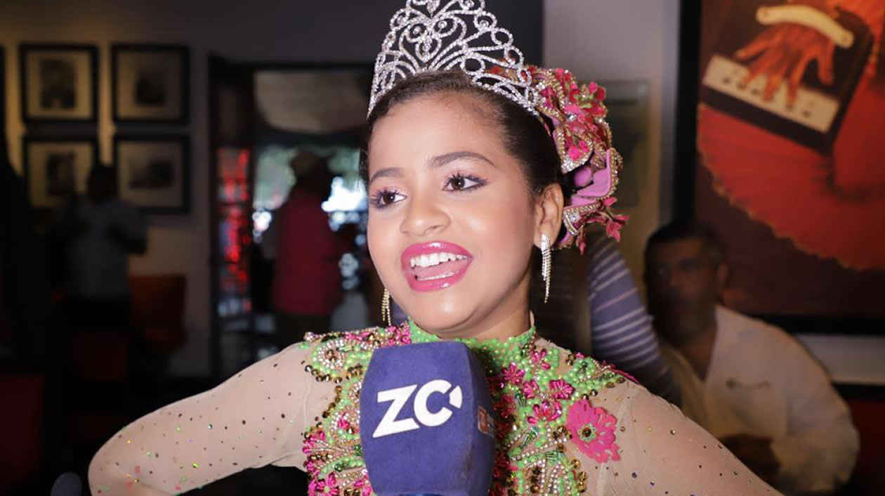 Harleg Munive, Reina infantil del Festival del Caimán Cienaguero.