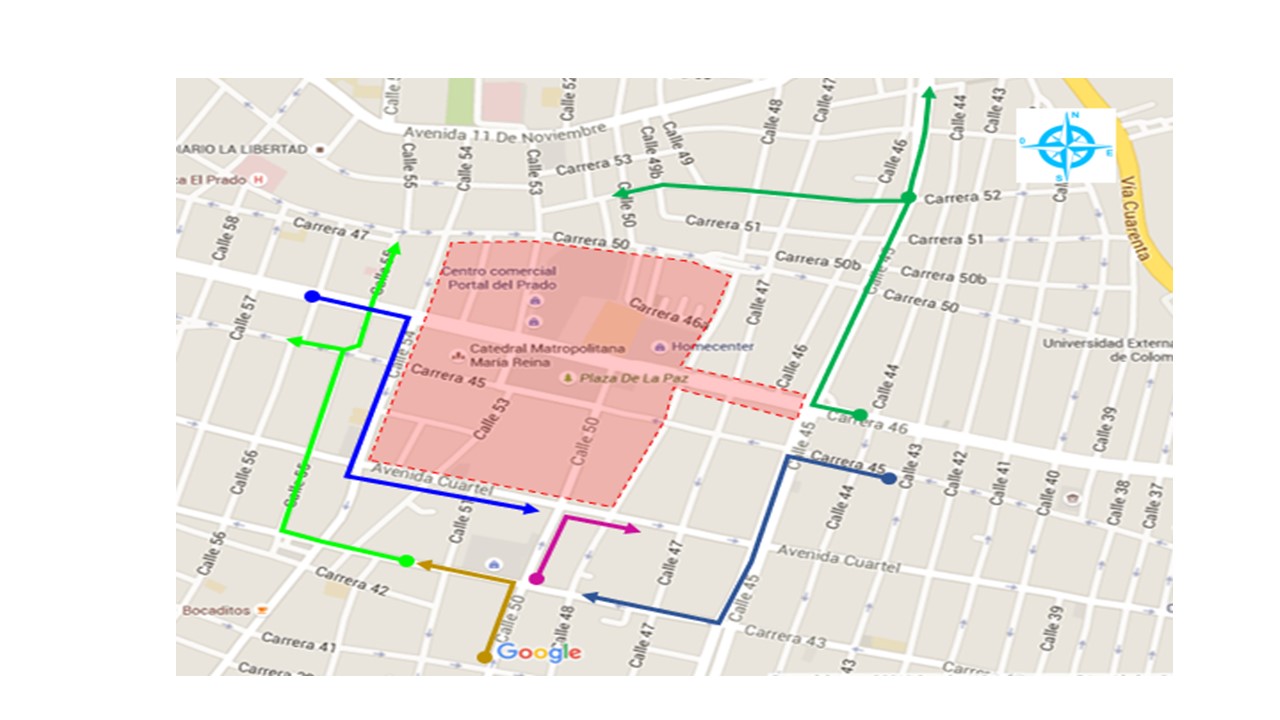 Secretaría de Tránsito Plano de la Lectura del Bando.