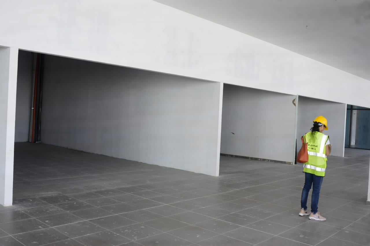 Obras de remodelación del aeropuerto Ernesto Cortissoz.