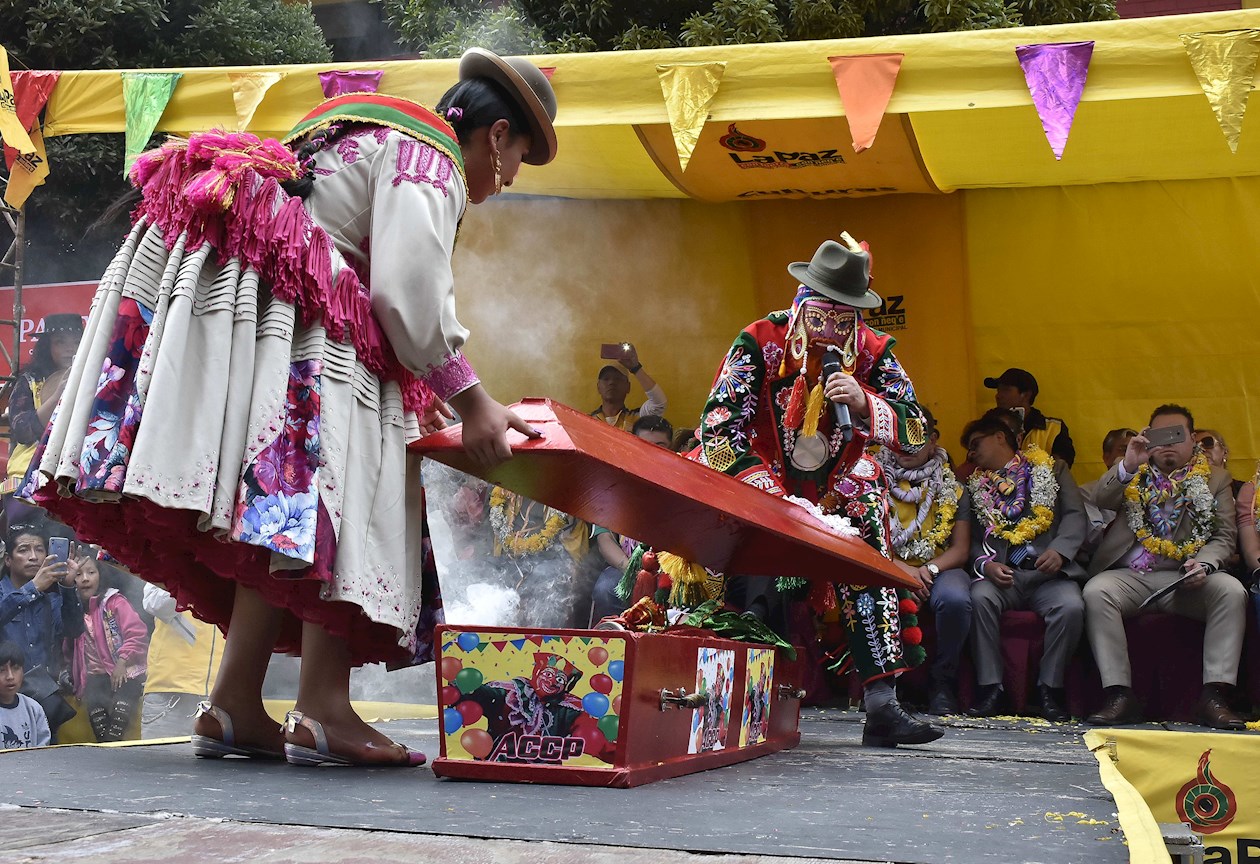 El persona de carnaval Pepino