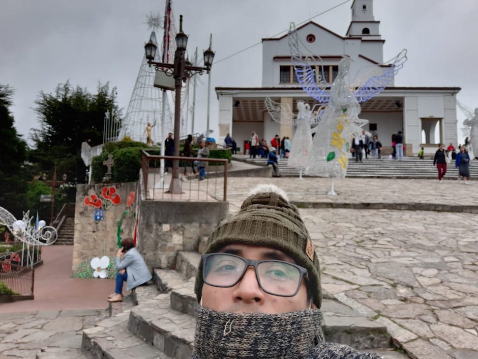 Foto de Alexander Bandera Orozco en Monserrate, Bogotá.