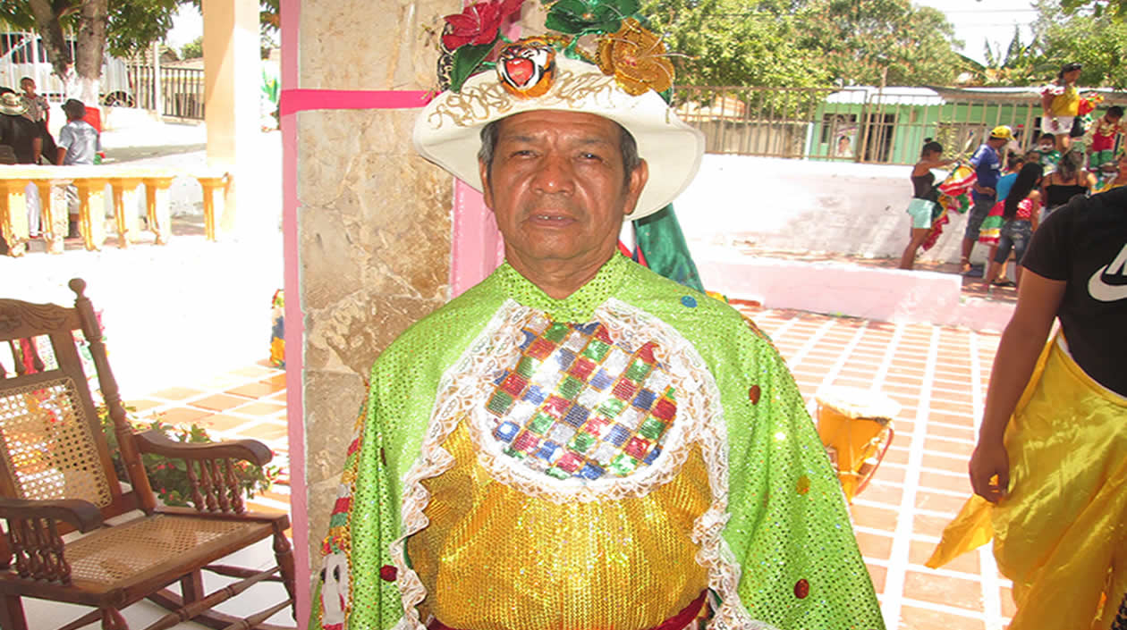 Manuel Acosta, Director de la Danza, el Congo Tigre de Galapa.