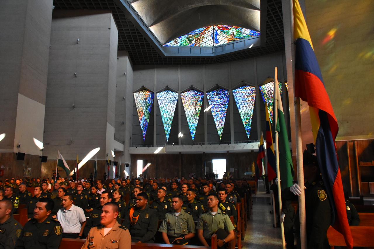 Imagen de la misa realizada en la Catedral Metropolitana.