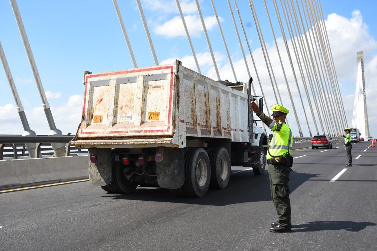 Policía extenderá a Palermo cuadrante que vigilará el Puente Pumarejo