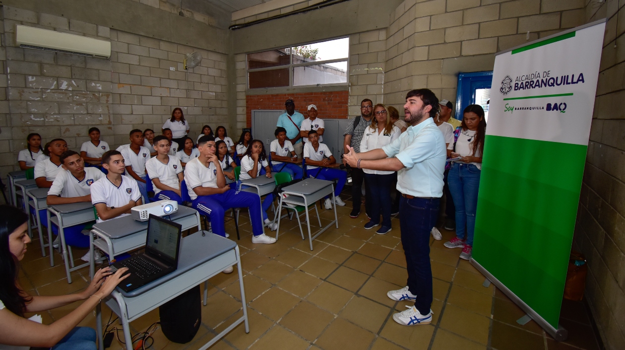 El Alcalde de Barranquilla, Jaime Pumarejo.