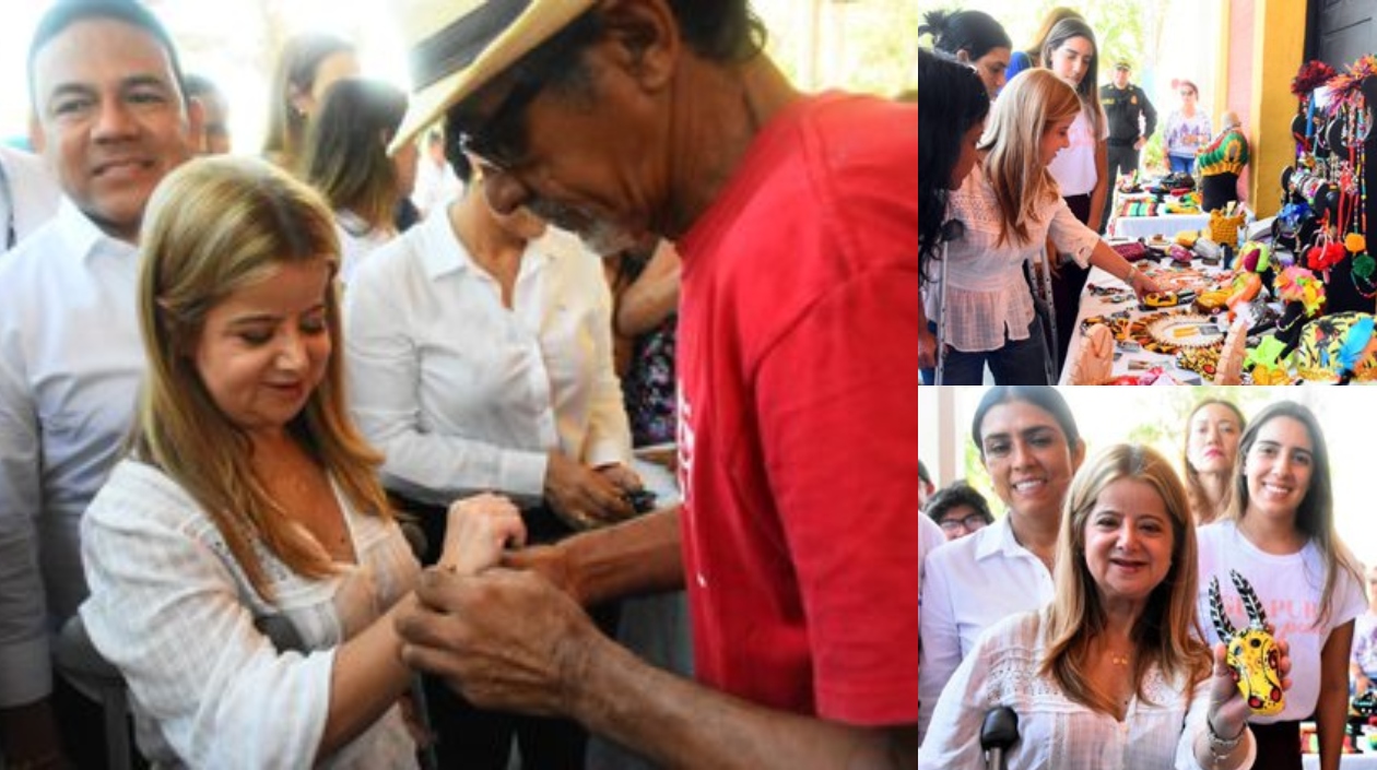 La Gobernadora del Atlántico, Elsa Noguera.