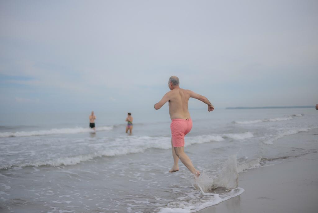 Listo y al agua.