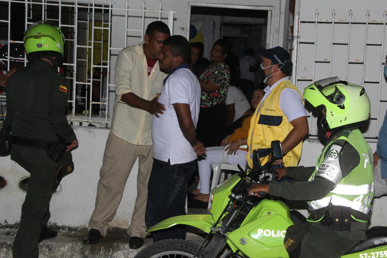 Distrito interviene fiestas en Barranquilla