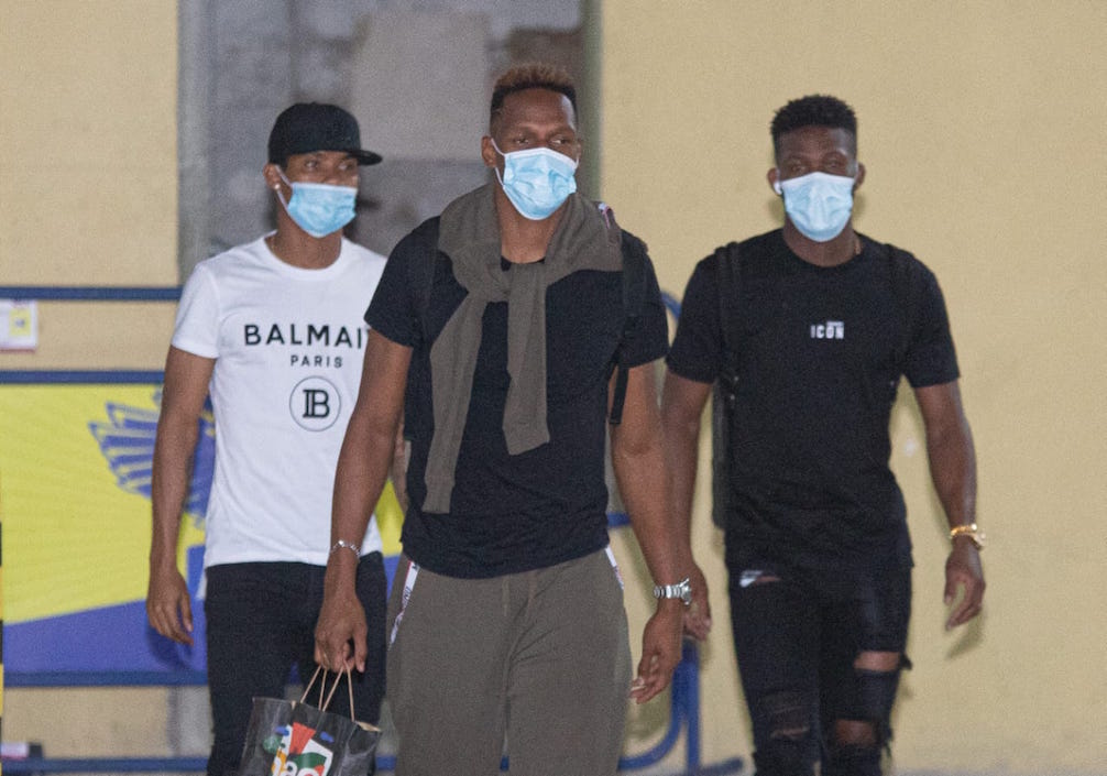 Llegada de los convocados a la concentración.