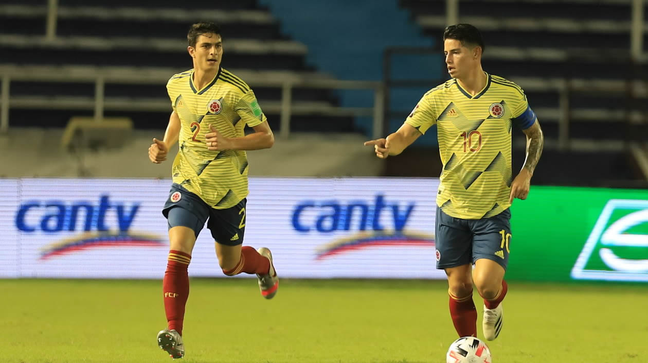 Stefan Medina ingresó ante la lesión de Arias. 
