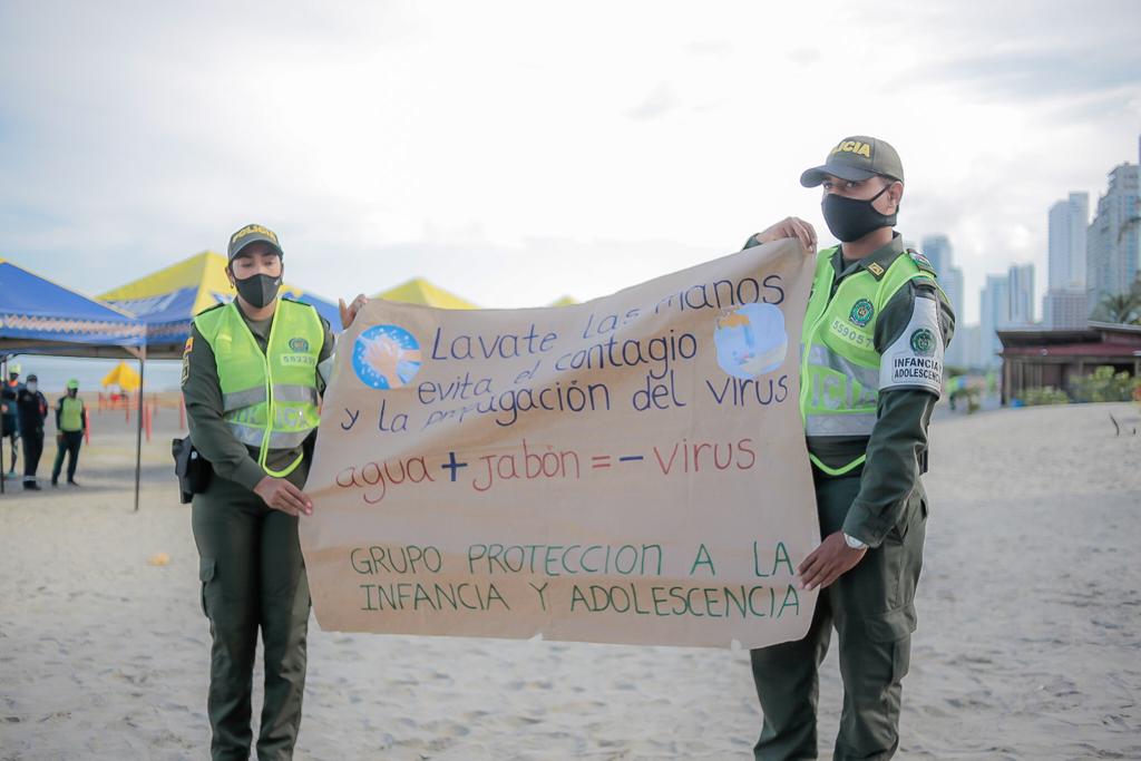 Acatar las recomendaciones de la Policía piden autoridades de Cartagena.