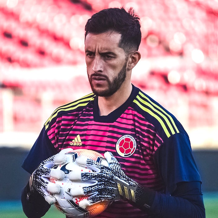 Camilo Vargas, arquero de la Selección Colombia.