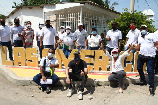 Alcaldía de Barranquilla. El alcalde en el barrio Las Américas