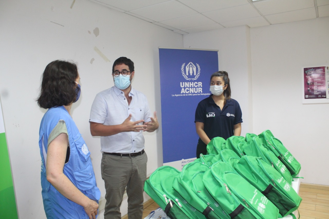 Alcaldía de Barranquilla. Ayuda para los niños hijos de migrantes venezolanos.