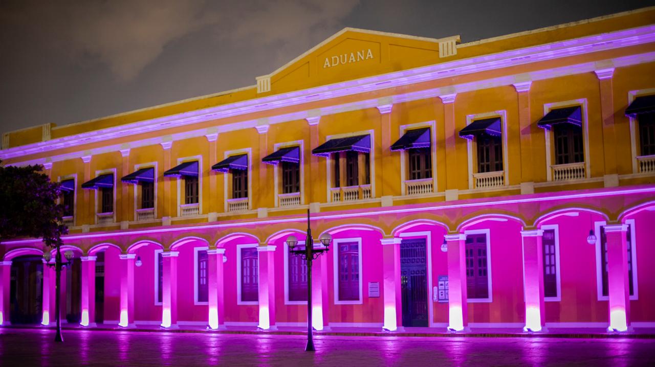 Antigua Aduana de Barranquilla, sede del Archivo Histórico del Atlántico.