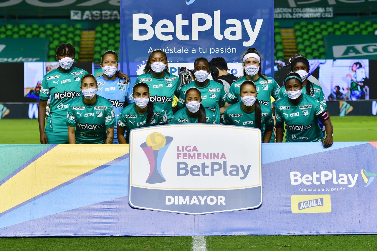 Once inicial del Deportivo Cali. 