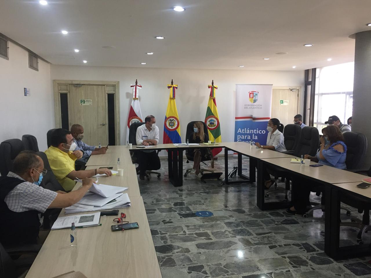 Cormagdalena Reunión de Cormagdalena y Gobernación del Atlántico