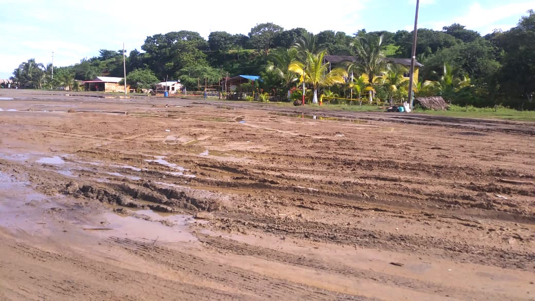 Pésimas condiciones en las playas.