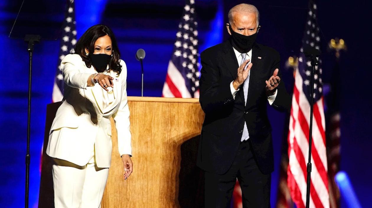  Joe Biden y Kamala Harris.