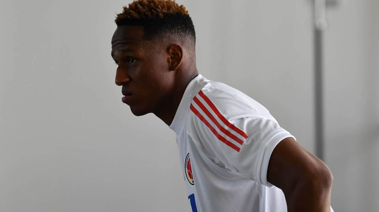 El defensa Yerry Mina.