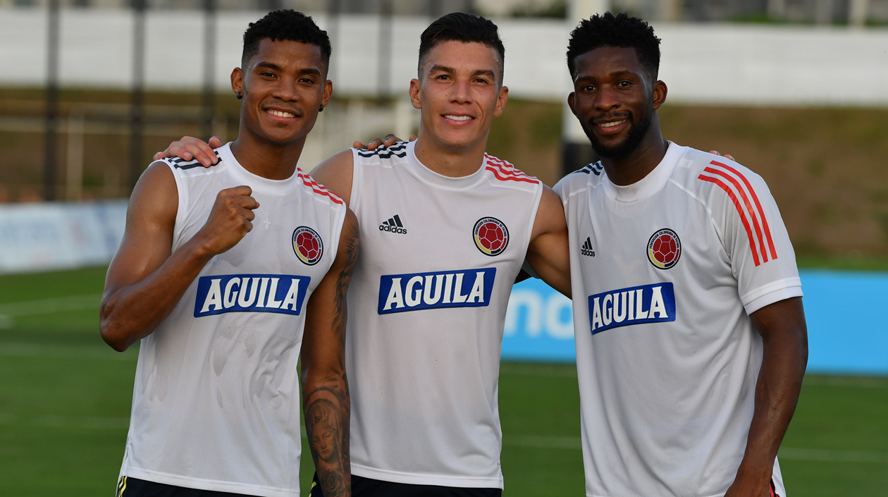 Los convocados en la Casa de la Selección.