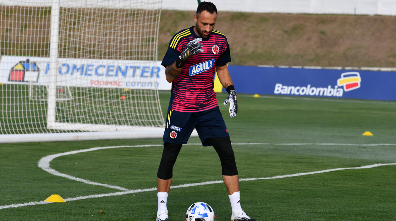 El arquero David Ospina.