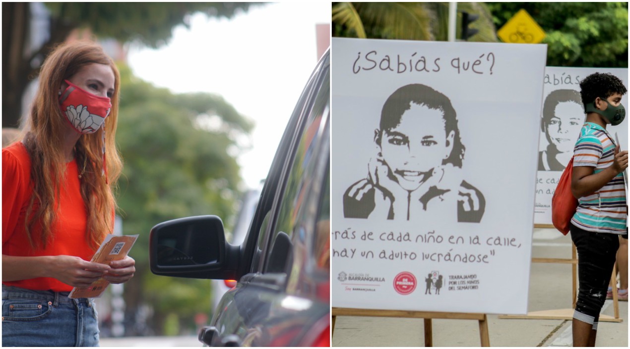 El programa busca minimizar los índices de trabajo infantil, sensibilizando al ciudadano a no entregar dinero o alimentos a niños, o a adultos con niños, que se encuentren en las calles. 