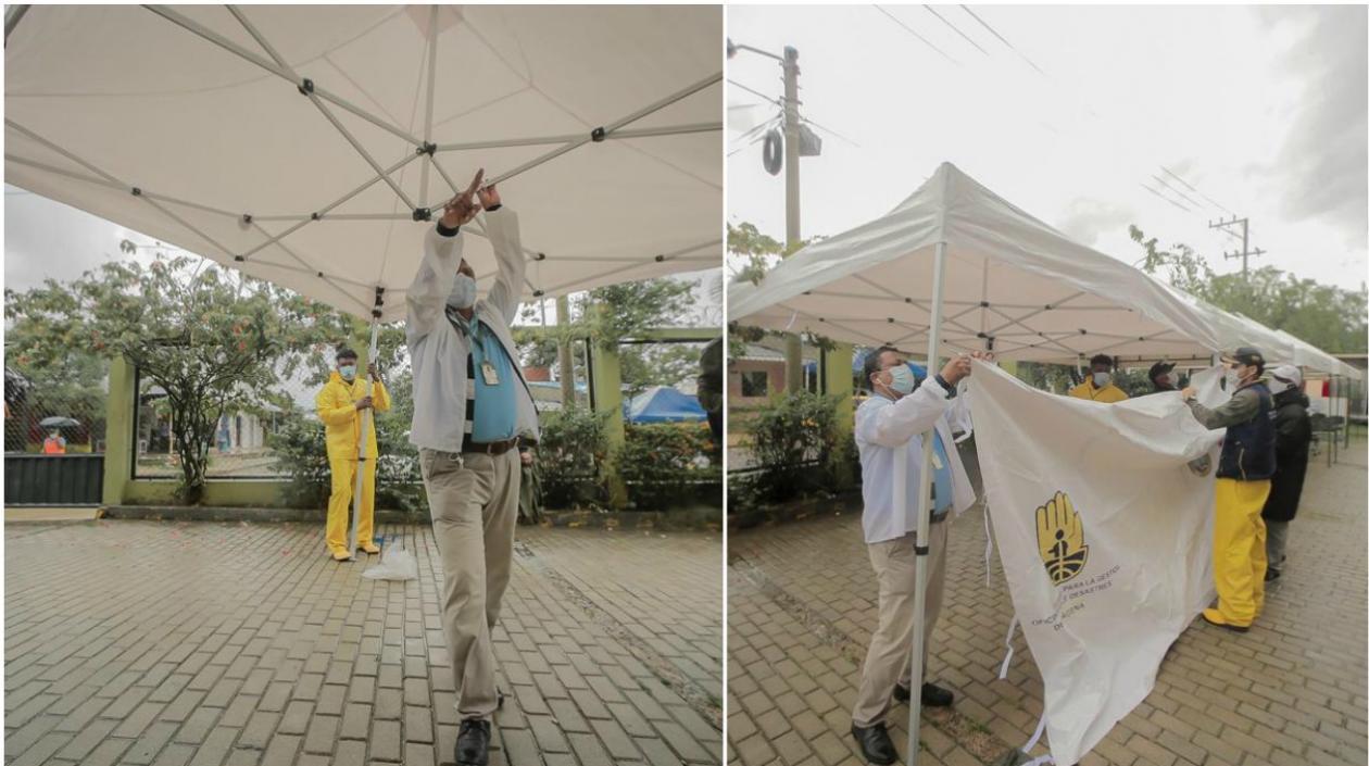 Uno de los tres PMU instalados en Cartagena