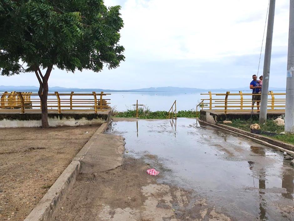 Afectaciones en los alrededores del embalse de El Guájaro.