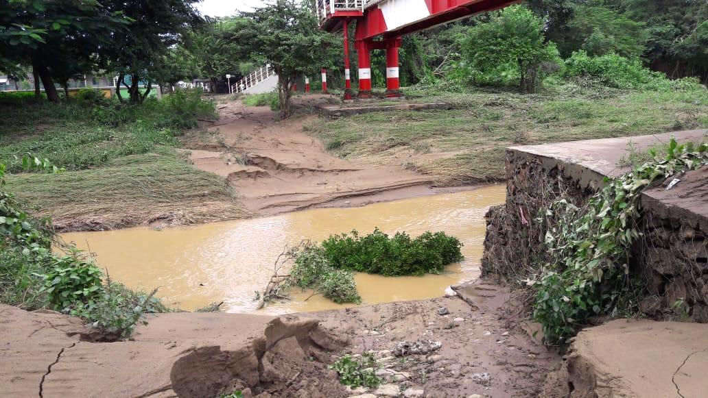 Crecimiento de caudales de los arroyos.