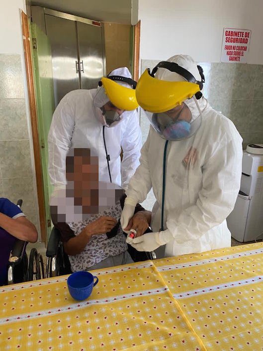 Atención en el Hogar Geriátrico.