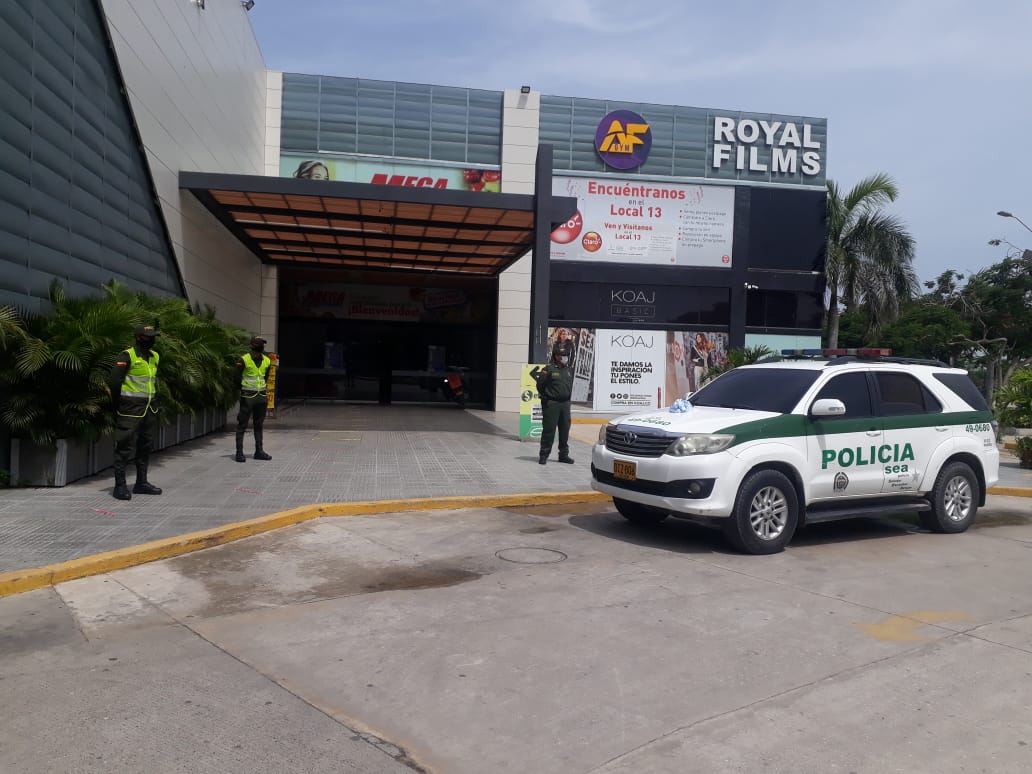 La vigilancia estará en todos los almacenes de cadena y centros comerciales del Atlántico.