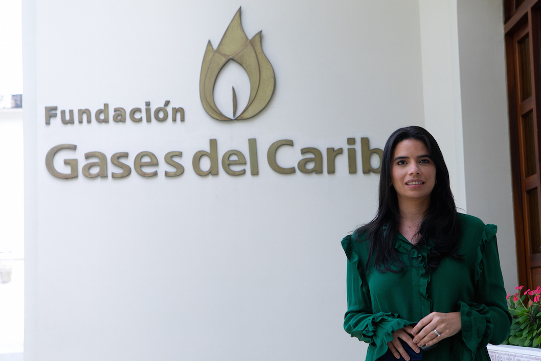 Diana Santiago, Directora de la Fundación Gases del Caribe.