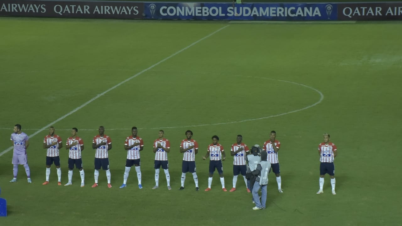 Nómina titular del Junior.