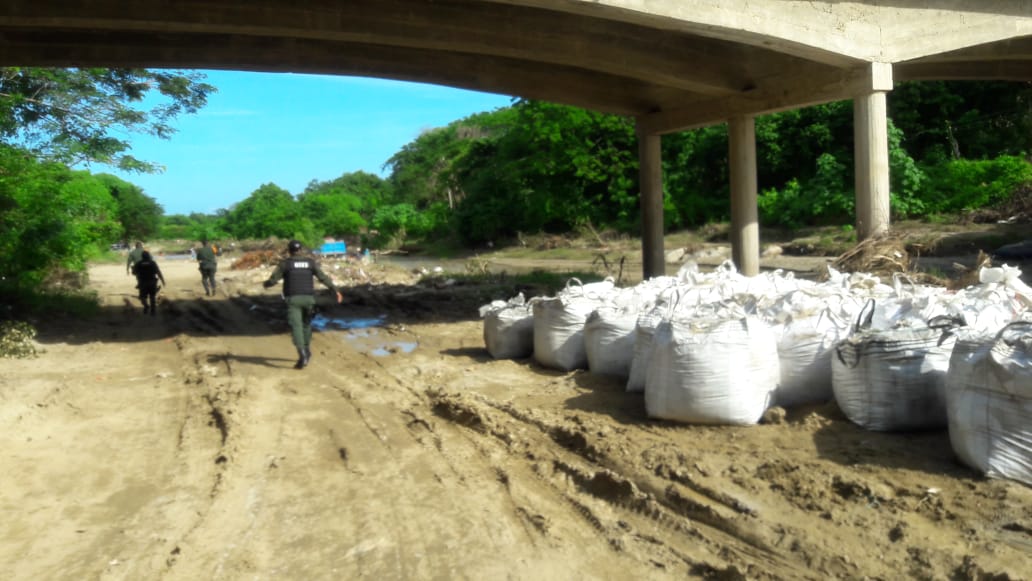 Predio donde realizaban minería ilegal en Juan de Acosta.