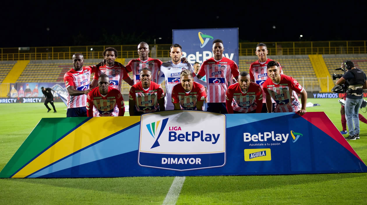 Nómina titular del Junior.