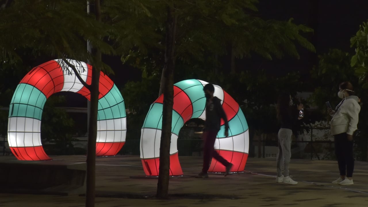 Iluminación navideña.