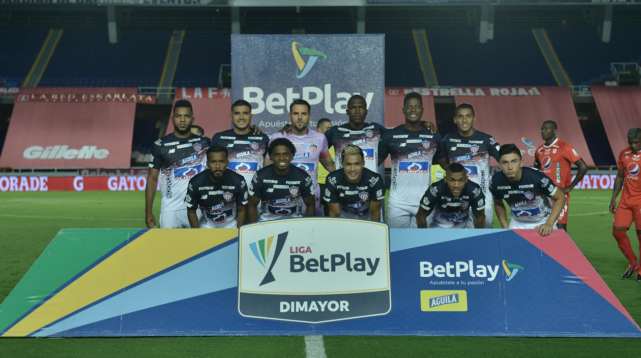 Nómina titular del Junior.