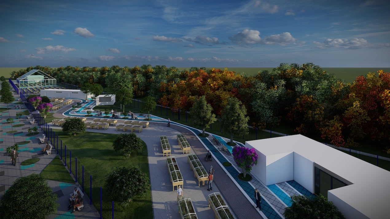 Proyecto Huerto urbano en Villas de San Pablo.