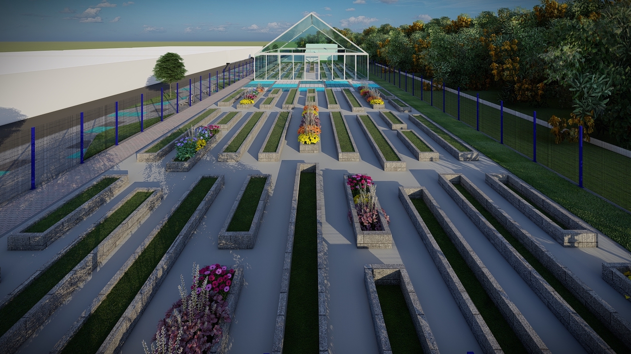 Huerto urbano en Villas de San Pablo, un proyecto de la Alcaldía con gobiernos cooperantes.