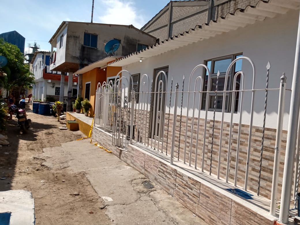 El feminicidio ocurrió en esta vivienda del barrio Las Flores.