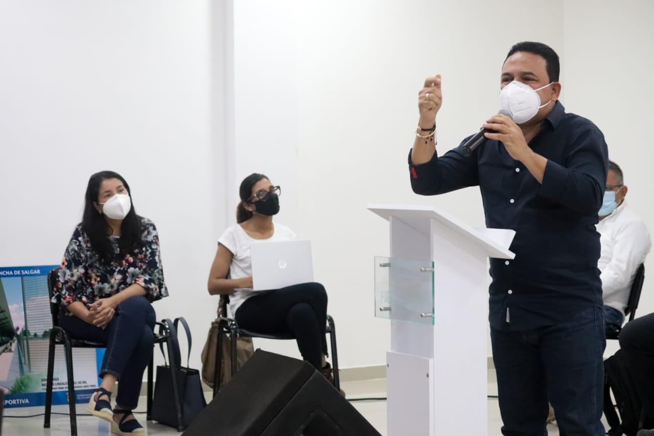 Wilman Vargas, alcalde de Puerto Colombia.