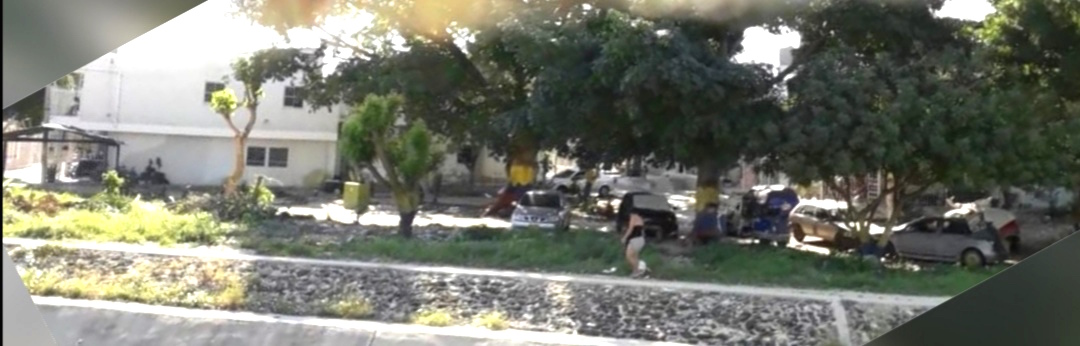 Cortesía Los invasores han destruido las adecuaciones hechas por los vecinos.