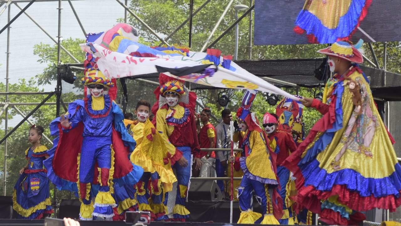 Danza infantil costeños del Caribe.