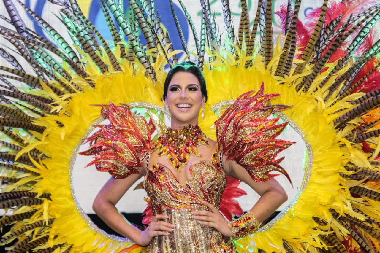Cortesía Milena Vidal, Reina del Carnaval de Soledad 2020.