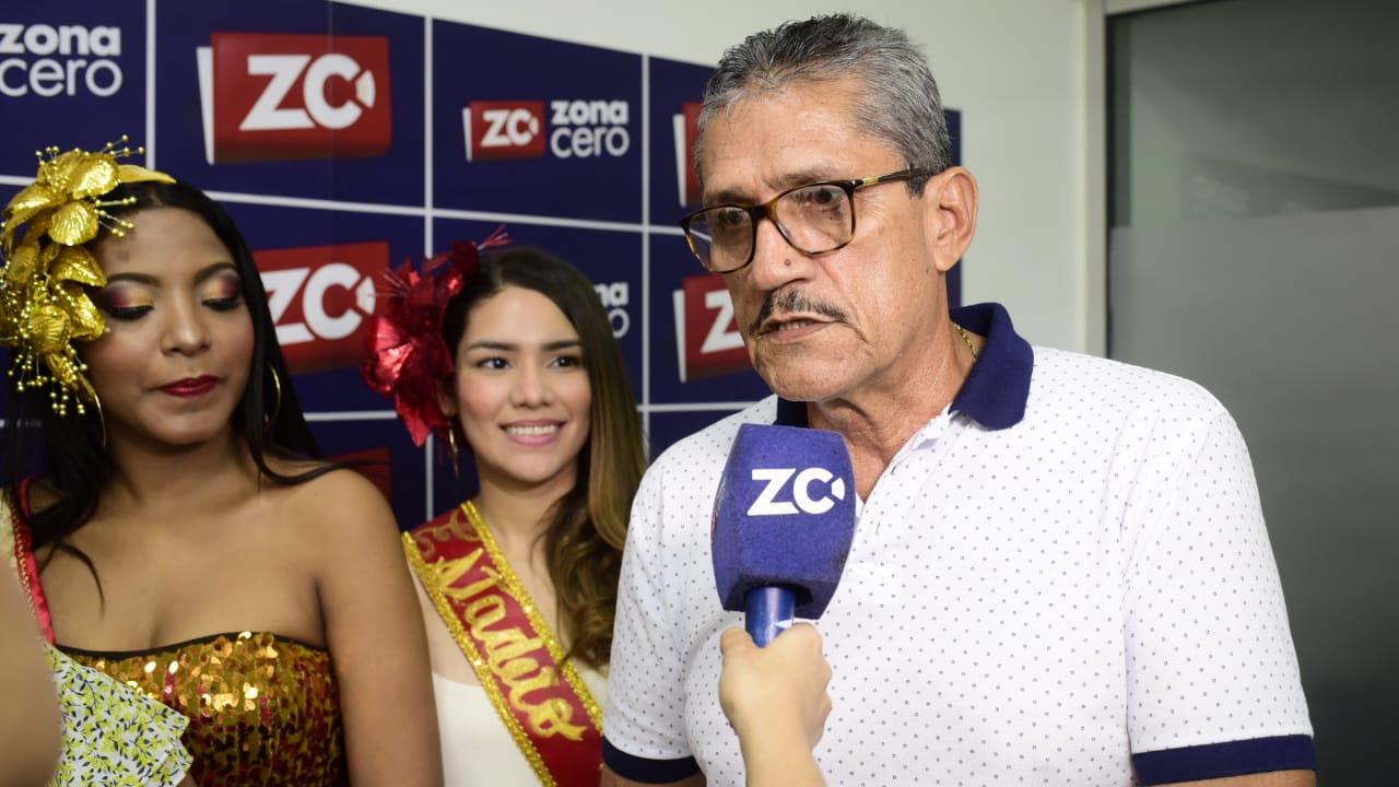 Édgar Blanco, presidente del Carnaval de la 44.