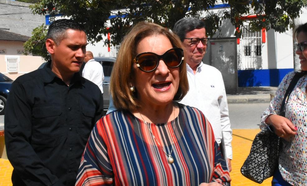 Margarita Cabello, Ministra de Justicia.