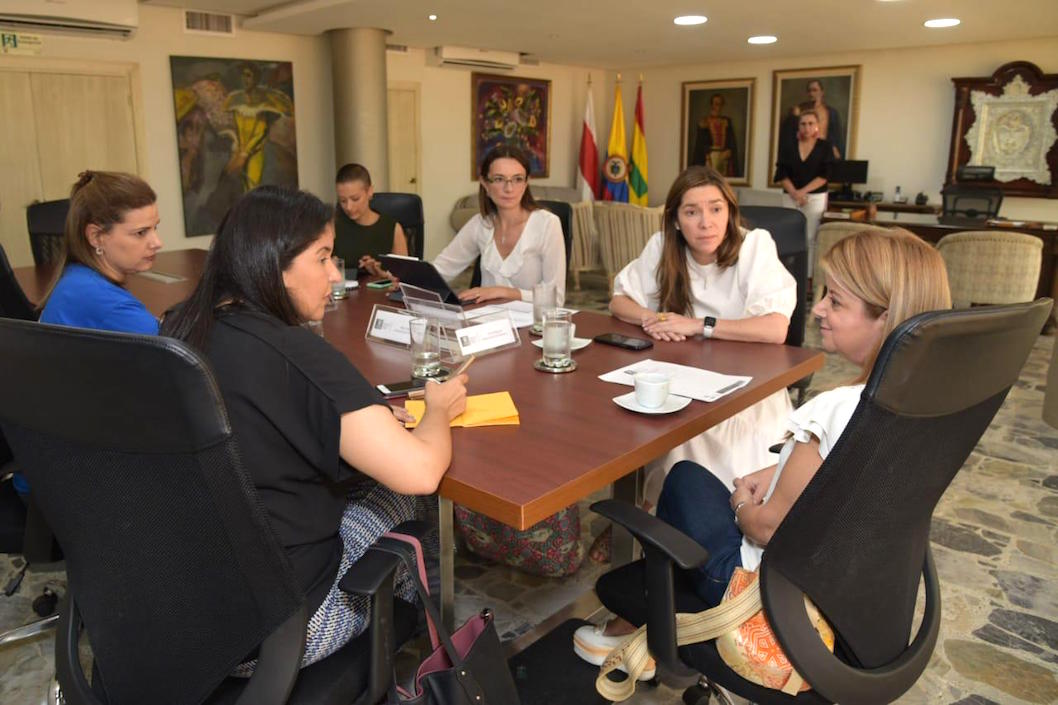 El encuentro en la Gobernación del Atlántico.