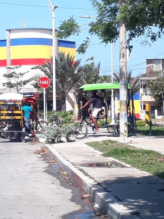 El uso de medios de transporte dentro de los parques pone en riesgo la integridad ciudadana.