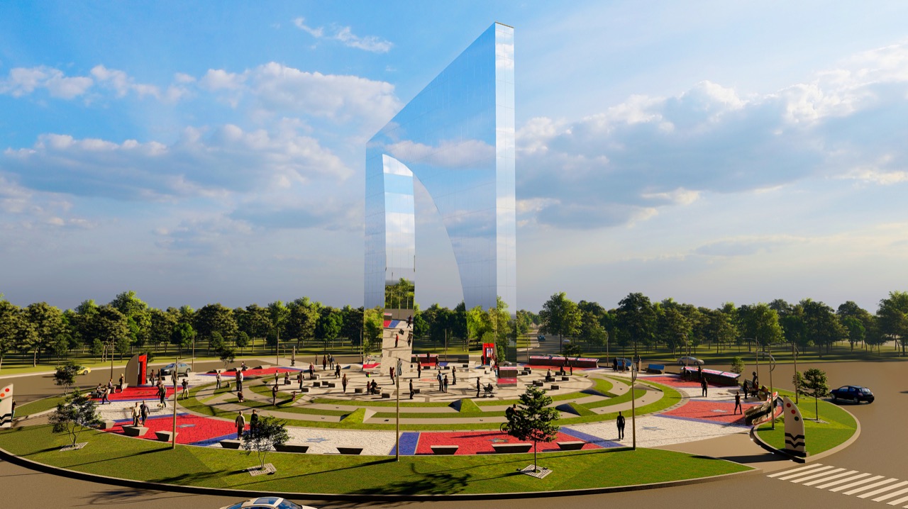 Render de la 'Ventana de Campeones'